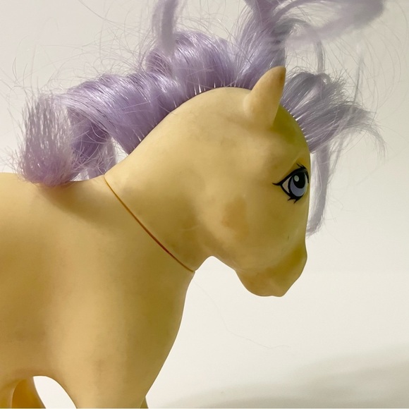 Vintage 1982 Hasbro My Little Pony G1 Lemon Drop MLP Doll Horse Figure - Picture 9 of 16